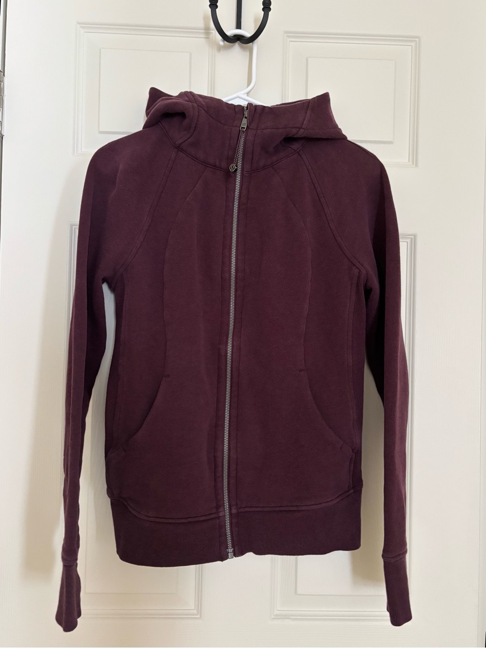 Lululemon Women’s Full Zip Scuba Hoodie *Light Cotton Fleece